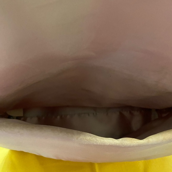 RALPH LAUREN PINK CHEVRON CLUTCH - Picture 3 of 6